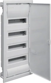 Hager volta.energie Kleinverteiler mit Stahlblechtür 4-reihig Quickconnect
