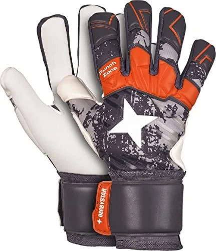 Derbystar Mamba Torwarthandschuhe grau/orange