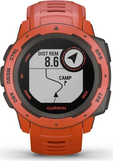 Garmin Instinct red/slate grey