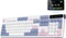 Epomaker TH108 Pro Wireless, White, LEDs RGB, hot-swap, Epomaker Creamy Jade, USB/Bluetooth, US Vorschaubild