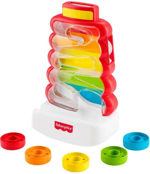 Mattel Fisher-Price Rutschspaß Farbring Pyramide