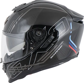 Scorpion EXO-1400 Evo II Carbon Air Reika schwarz/silber/blau