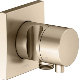 Keuco IXMO 59548 Comfort 3-Wege Umstellventil mit Schlauchanschluss und Brausehalter eckig bronze gebürstet
