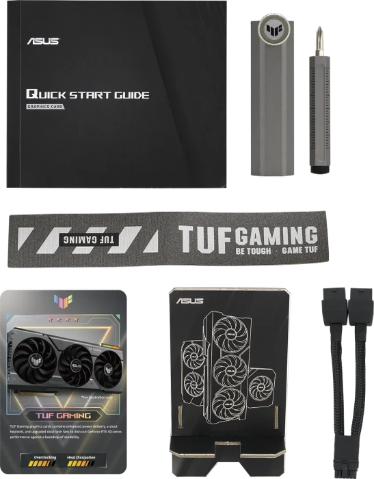 ASUS TUF Gaming GeForce RTX 4070 SUPER, TUF-RTX4070S-12G-GAMING, 12GB GDDR6X, HDMI, 3x DP