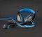 Nedis Evnor 3-in-1 Gaming Combo Kit mit Mouse, Mousepad und Headset, schwarz/blau, USB Vorschaubild