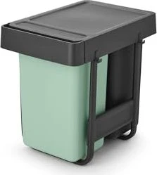Brabantia Sort & Go Einbaumülleimer 2x15l dark grey