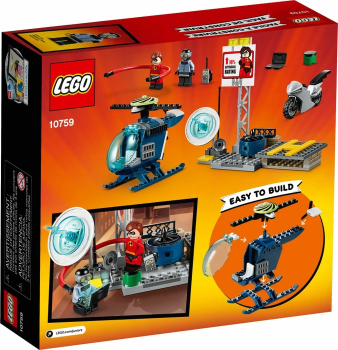 LEGO Juniors - Elastigirls Verfolgungsjagd über den Dächern
