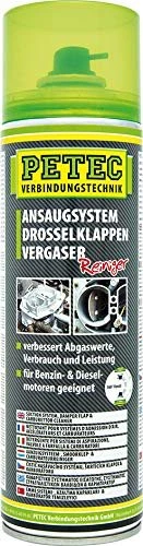 Petec Ansaugsystem-, Drosselklappen- & Vergaserreiniger 500ml