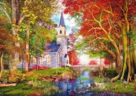 Schmidt Spiele Kapelle im Herbstzauber