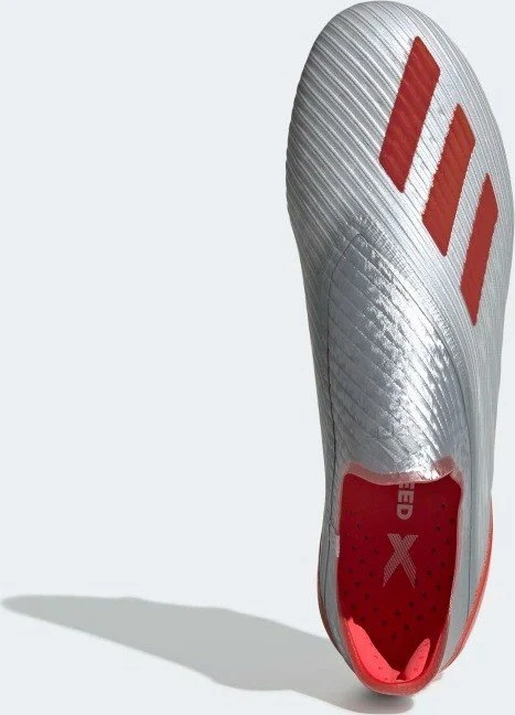 adidas X 19+ FG silver met./hi-res red/ftwr white (Herren)