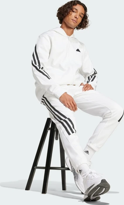 adidas Future Icons 3-Streifen Trainingshose lang weiß (Herren)