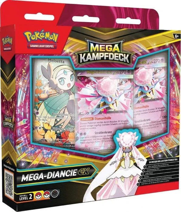 Pokémon - Mega Kampfdeck (verschiedene Ausführungen)