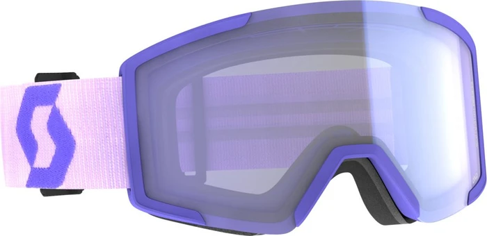 Scott Shield lavender purple/illuminator blue chrome