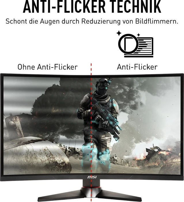 MSI Optix MAG24C, 2 Jahre Garantie, 23.6"