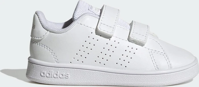 adidas Advantage Lifestyle Court Two Hook-and-Loop cloud white/grey one (Junior)