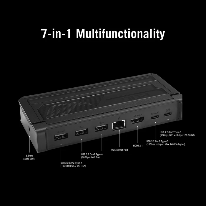 ASUS ROG Bulwark Dock (2025) DG300, USB-C 3.1 [Buchse]