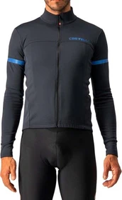 Castelli Fondo 2 Trikot langarm light black/blue reflex (Herren)