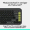 Logitech POP Icon Keys, Graphite & Green, Logi Bolt, USB/Bluetooth, DE Vorschaubild