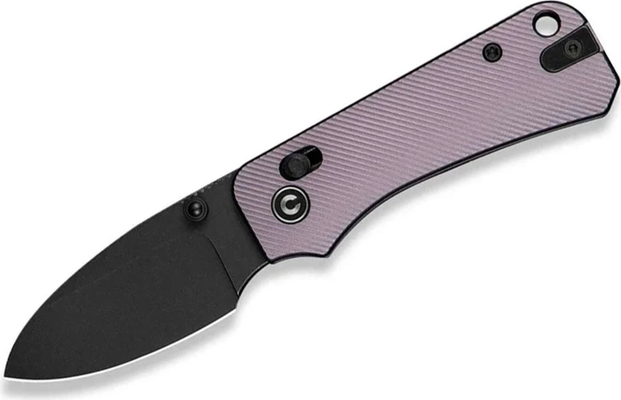 Civivi Baby Banter 2 Taschenmesser purple aluminium/black stonewashed nitro-v