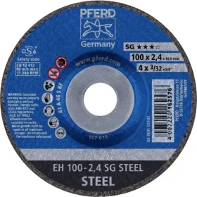 Pferd EH 100-2.4 SG STEEL/16.0 Trennscheibe, 100x2.4x16mm, 25 Stück