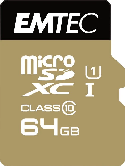 Emtec EliteGold R90/W20 64GB Kit, UHS-I U1, Class 10