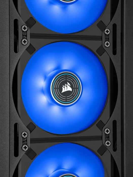 Corsair ML Series ML140 LED Elite Blue, schwarz, 140mm