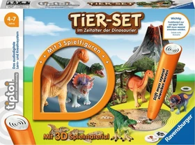 Ravensburger tiptoi Spielfigur: Tier-Set Im Zeitalter der Dinosaurier