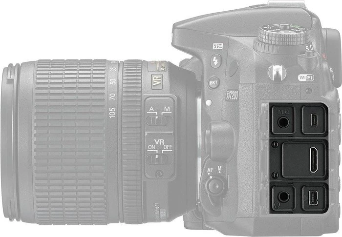 Nikon D7200 mit Objektiv AF-S DX 18-105mm 3.5-5.6 G ED VR