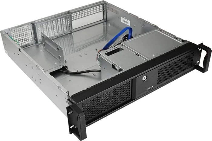 Chieftec UNC-209S-B-OP, schwarz, 2HE, ATX