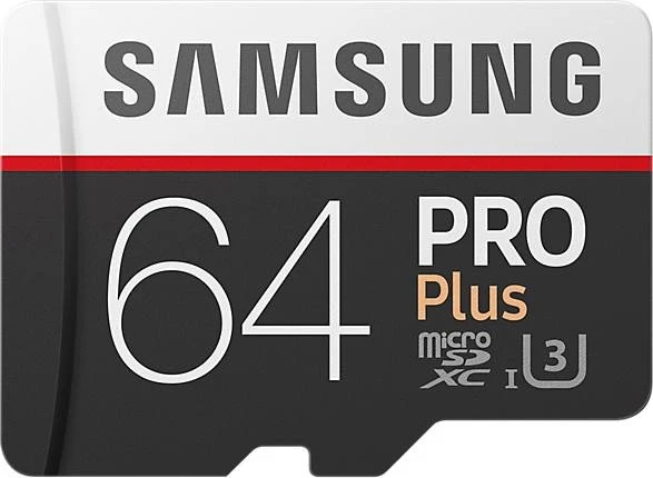 Samsung PRO Plus R100/W90 64GB Kit, UHS-I U3, Class 10