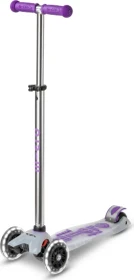 Micro Maxi Micro Deluxe Flux LED Kickboard violett