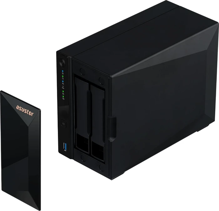 Asustor Drivestor 2 Pro Gen2 AS3302T 8TB, 2GB RAM, 1x RJ-45 2.5GBase-T, 3x USB-A 3.0
