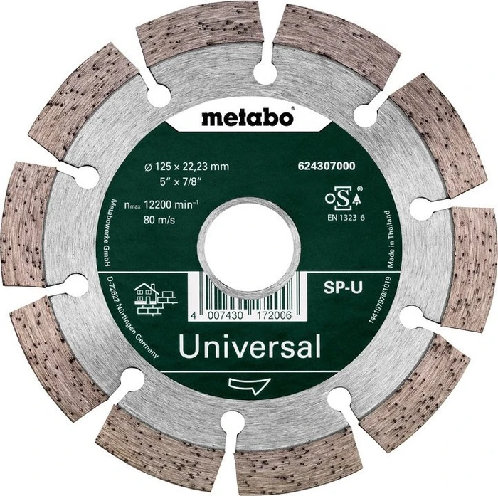 Metabo Professional SP-U Diamanttrennscheibe, 125x2x22.23mm, 1 Stück