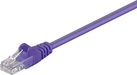 goobay Patchkabel, Cat6, U/UTP, RJ-45/RJ-45, 20m, violett