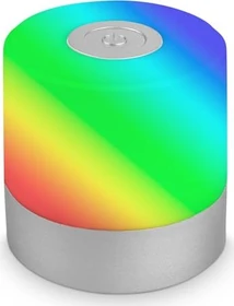 Briloner Smal RGB Tischleuchte chrom