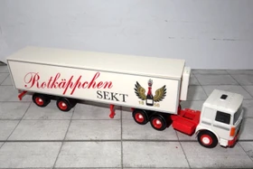 Herpa Roman Diesel 6x4 Kühlkoffer-Sattelzug Rotkäppchen Sekt (Sachsen-Anhalt/Freyburg)