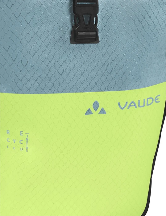 Vaude Aqua Back Color Single Recycled Gepäcktasche nordic blue/bright green