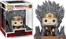 FunKo Pop! Television - House of the Dragon - Deluxe Viserys on the Iron Throne