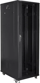 Lanberg 19" Rackschrank 47HE, freistehend, Glastür, IP20, RAL 9004, 800mm tief