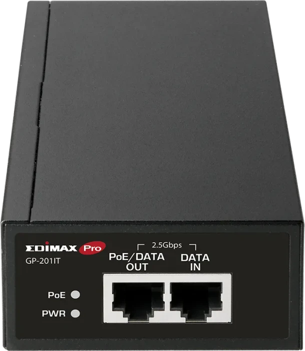 Edimax Desktop 2.5G PoE-Injektor, 2x RJ-45, 30W PoE+