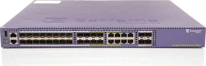 Extreme Networks ExtremeSwitching X460-G2 Rackmount Gigabit Managed Switch, 20x SFP, 4x RJ-45, 4x SFP+, 4x RJ-45/SFP, 1x Erweiterungsslot