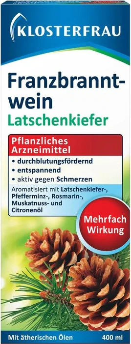 Klosterfrau Franzbranntwein Latschenkiefer Lösung, 400ml