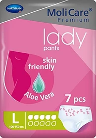 Hartmann MoliCare Premium Lady Pants 5 Tropfen Schutzhose Größe L, 7 Stück