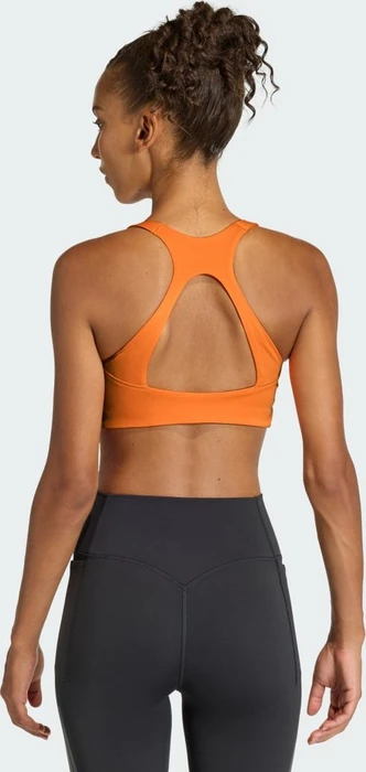 adidas Optime Workout Medium-Support Sport-BH pure orange (Damen)