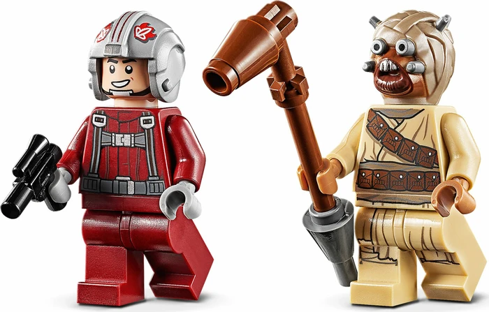 LEGO Star Wars Microfighters - T-16 Skyhopper vs Bantha