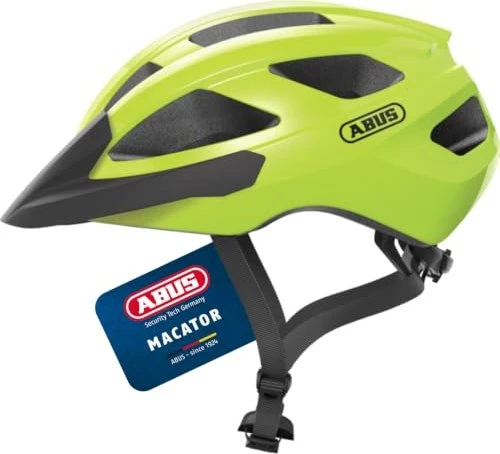 ABUS Macator Helm signal yellow