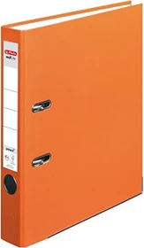 Herlitz maX.file protect Ordner 2-Ring, 50mm, A4, orange, 5er-Pack