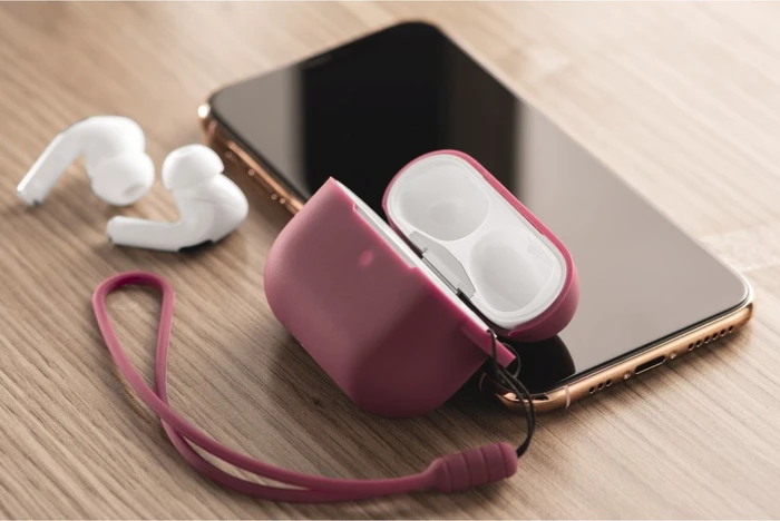 Hama Schutzhülle für Apple AirPods Pro rot