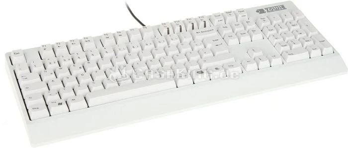 BenQ Zowie Celeritas Pro Gaming Keyboard &, schwarz/weiß, MX RED, PS/2 & USB, DE