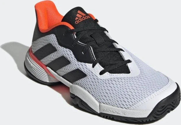 adidas Barricade cloud white/core black/solar red (Junior)